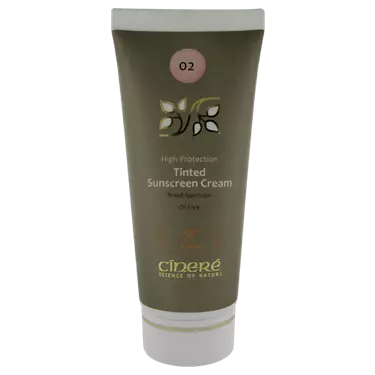 کرم ضد آفتاب رنگی +SPF50 شماره ۲ حجم 50 میلی لیتر سینره